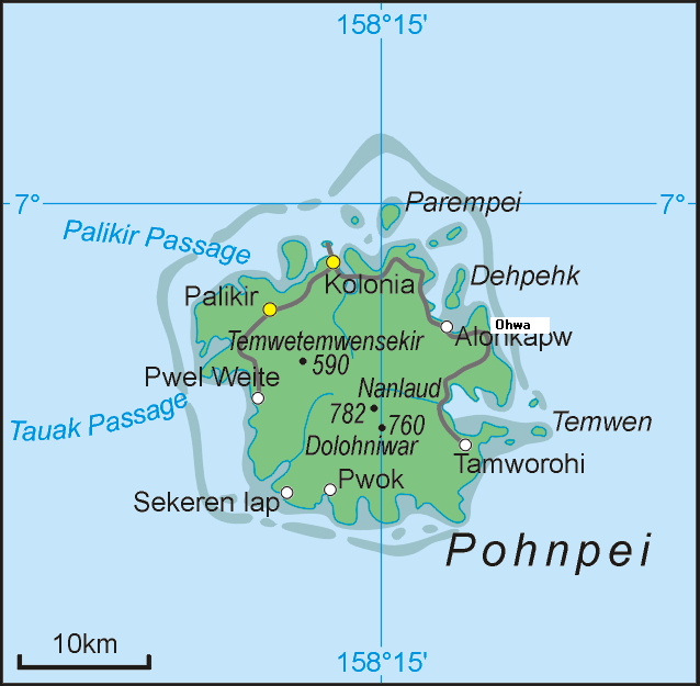 Island of  Pohnpei